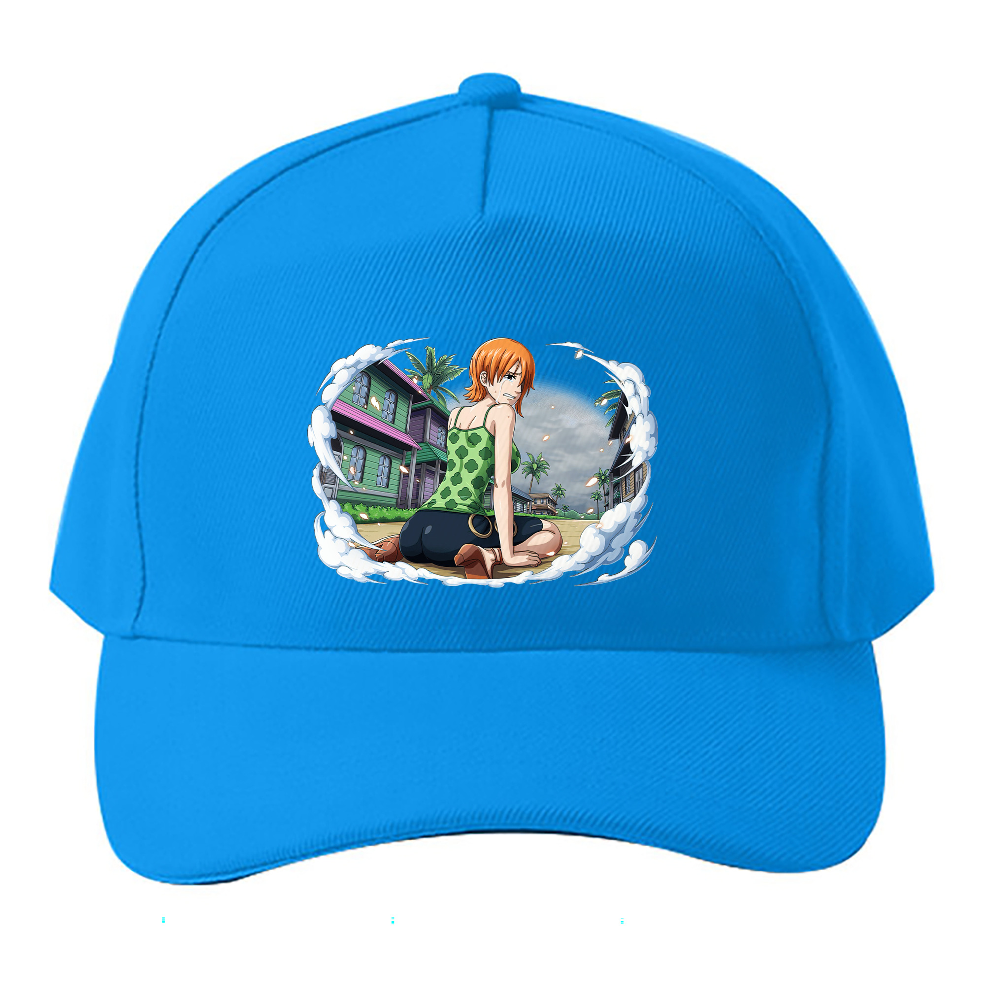（画像用） ワンピース ナミ ONE PIECE Nami ベースボールキャップ 綿100％ 男女兼用 帽子 スポーツ